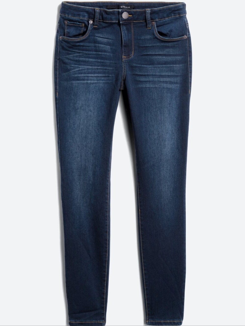 STS Blue Emma Mid Rise Finished Hem Ankle Skinny Jean (Size 27)